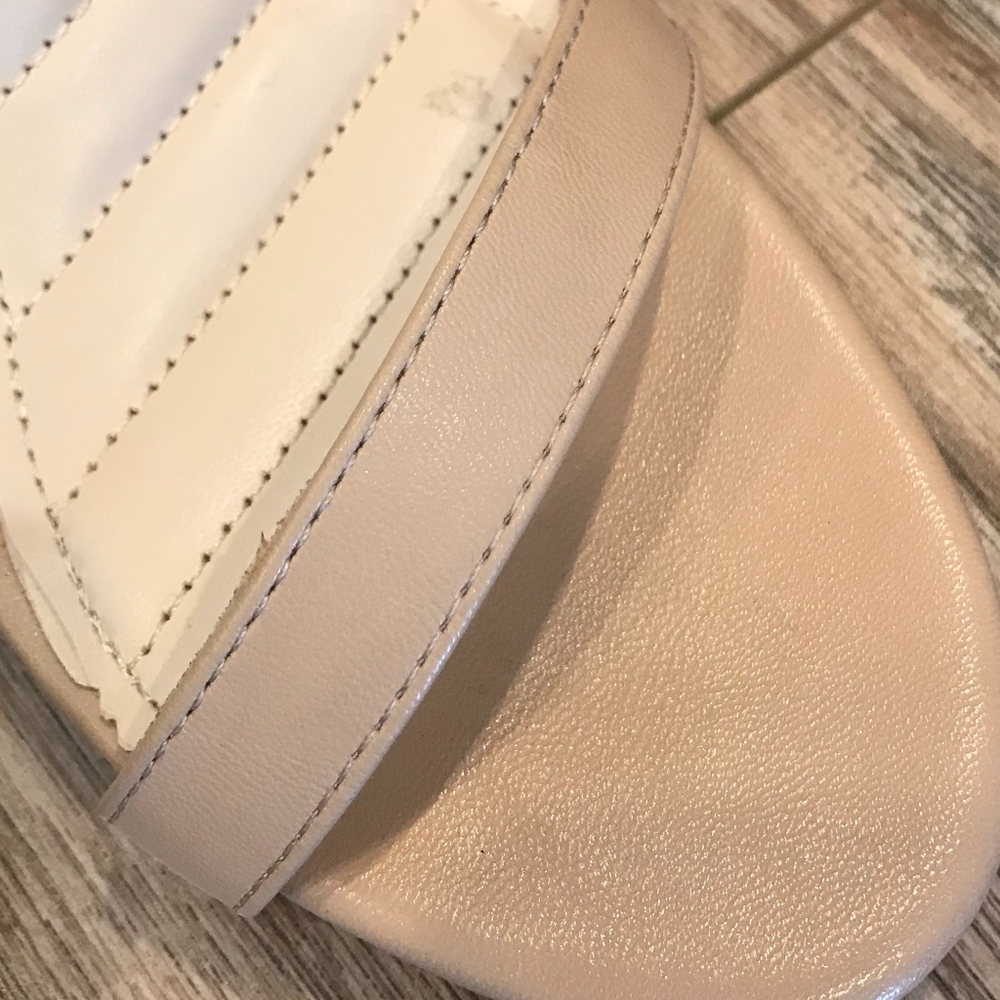 Like NEW - Lulu's | Lovliness Nude Ankle Strap - Picture 6 of 8